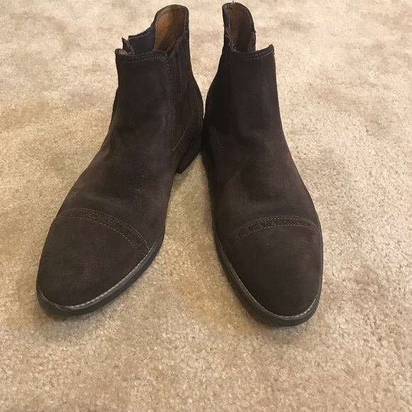 johnston murphy suede boots
